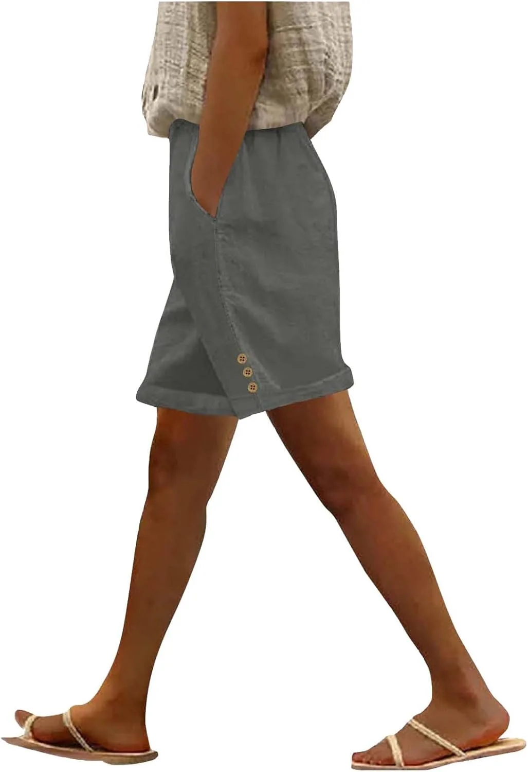 Женские шорты Casual для летнего отдыха на пляже с эластичным поясом Shiyingl
Женские шорты Casual для летнего отдыха на пляже с эластичным поясом Shiyingl