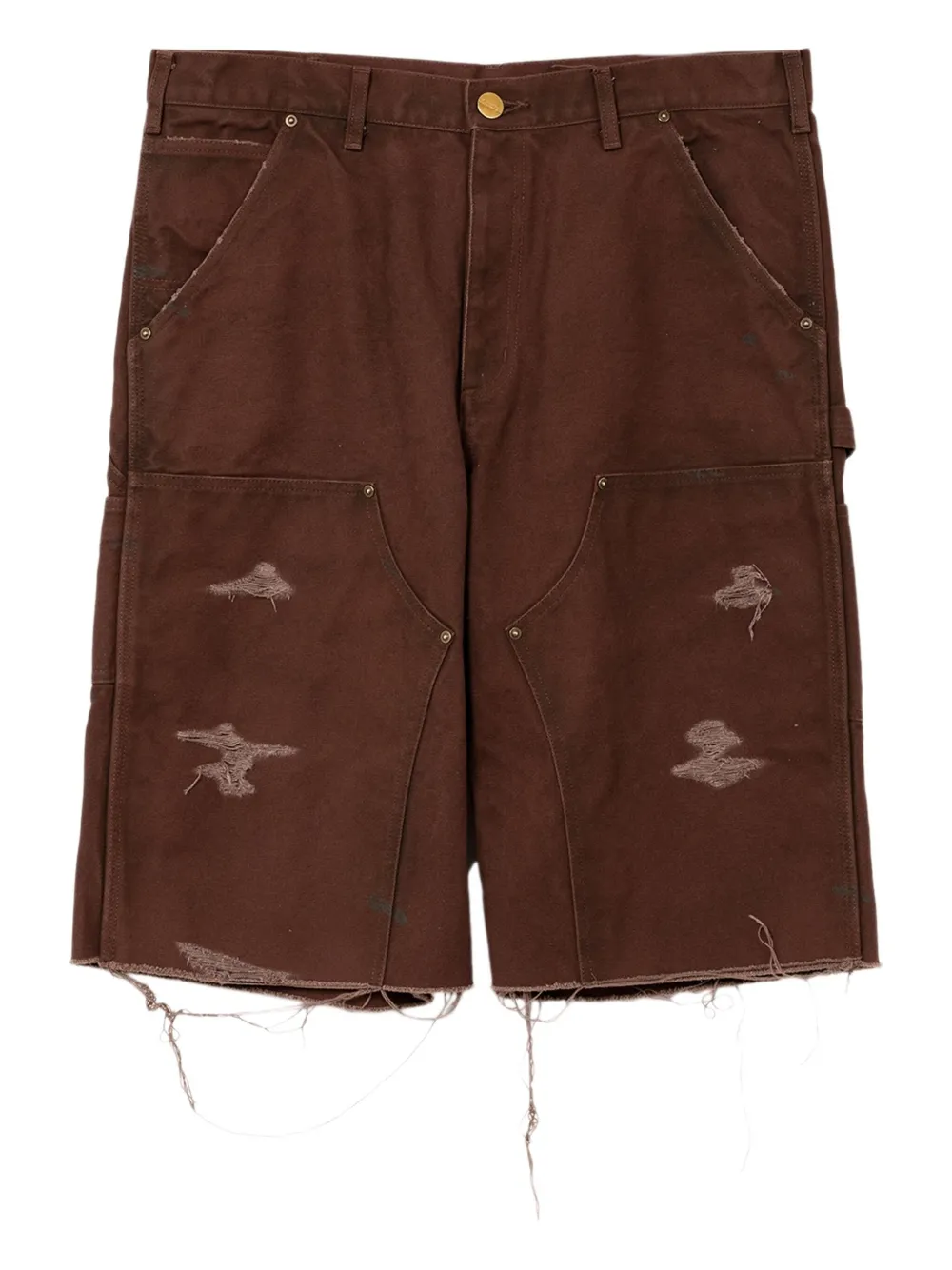 Шорты с эффектом потертости KAMIYA, коричневый
Шорты с эффектом потертости KAMIYA, коричневый