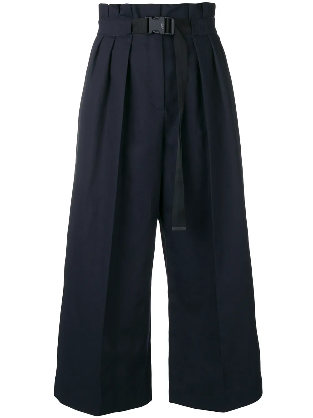 Укороченные расклешенные брюки свободного кроя KENZO, синий
Укороченные расклешенные брюки свободного кроя KENZO, синий