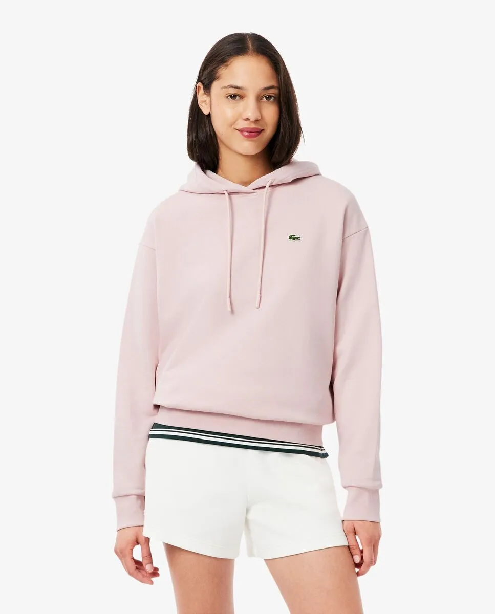 Женская толстовка с капюшоном из плюша оверсайз Lacoste, розовый
Женская толстовка с капюшоном из плюша оверсайз Lacoste, розовый