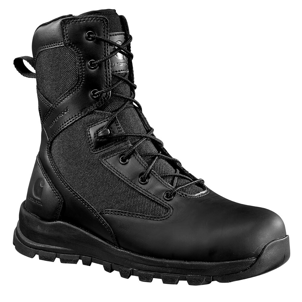 Мужские водонепроницаемые походные ботинки Gilmore 5 дюймов, средние/широкие Carhartt, черный 
Мужские водонепроницаемые походные ботинки Gilmore 5 дюймов, средние/широкие Carhartt, черный