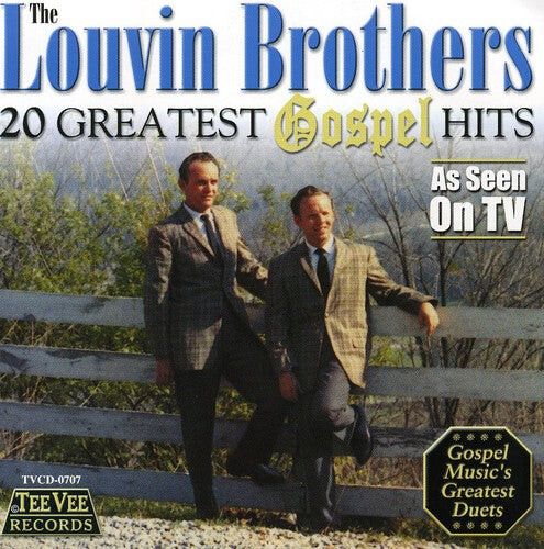 CD диск Louvin Brothers: 20 Greatest Gospel Hits
CD диск Louvin Brothers: 20 Greatest Gospel Hits