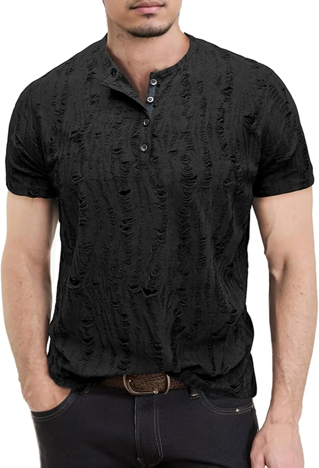 Мужская повседневная футболка-поло с коротким рукавом MBDWWLC
Мужская повседневная футболка-поло с коротким рукавом MBDWWLC