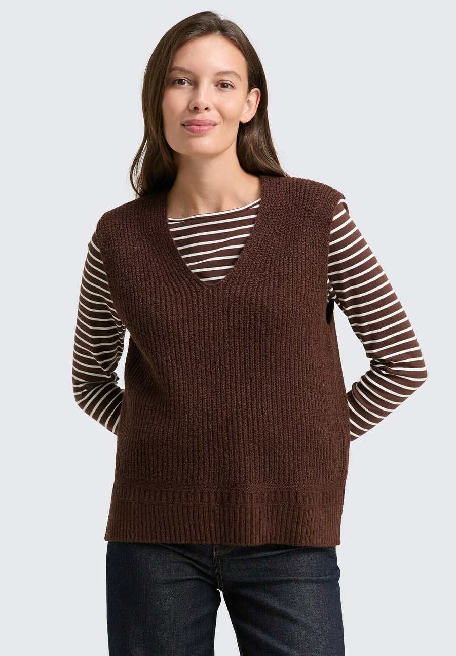 Джемпер TOM TAILOR Jumper, Dark Pecan Brown Melange/Dark Brown
Джемпер TOM TAILOR Jumper, Dark Pecan Brown Melange/Dark Brown