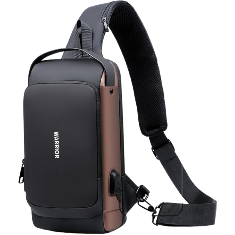 WARRIOR Сумка-слинг Oxford с кожаным покрытием Regular Unisex Black & Brown
WARRIOR Сумка-слинг Oxford с кожаным покрытием Regular Unisex Black & Brown