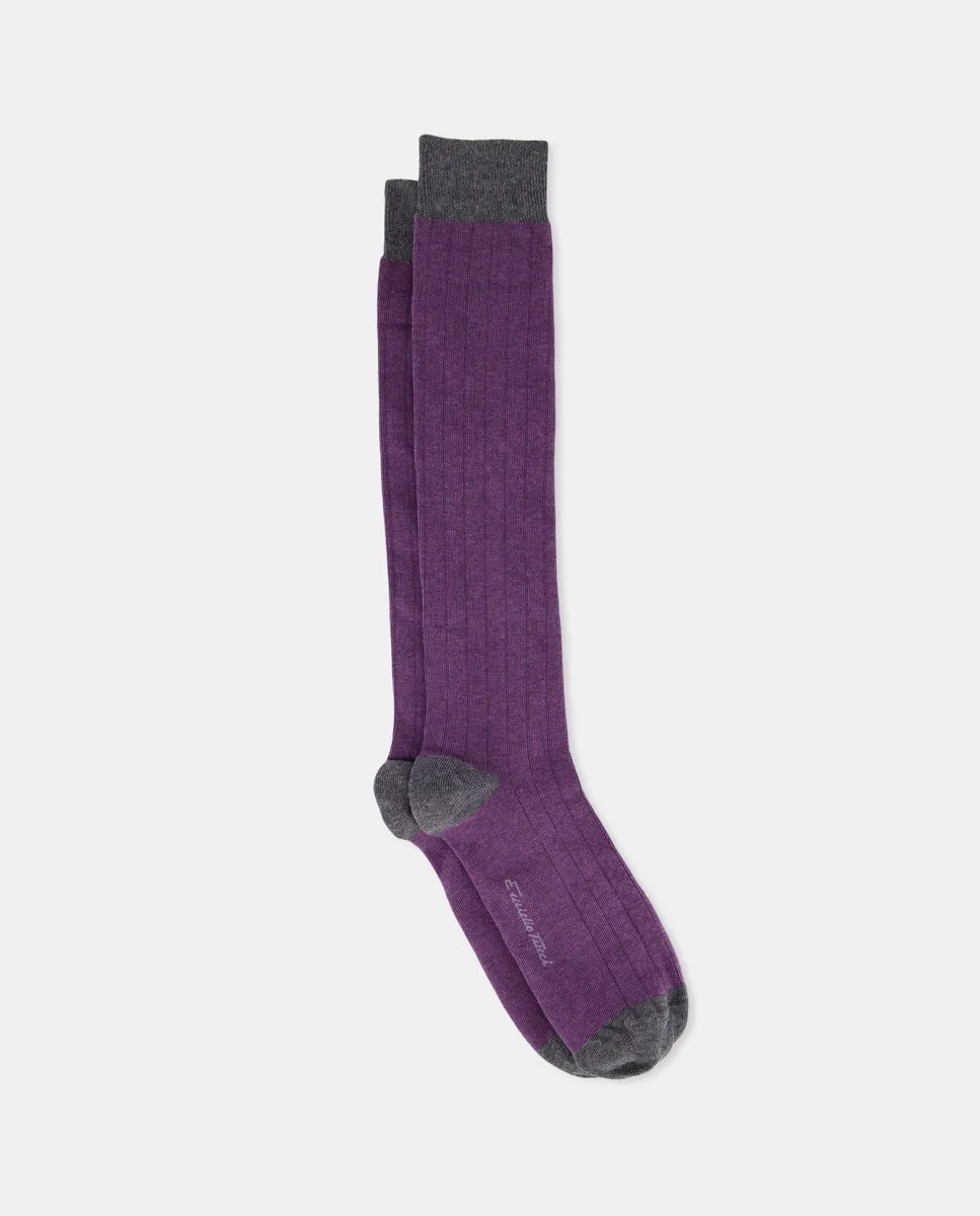 Высокие мужские носки Emidio Tucci, сиреневый
Высокие мужские носки Emidio Tucci, сиреневый