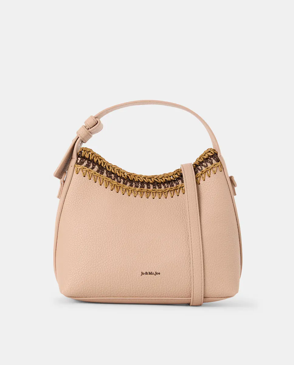 Сумка ручной работы с декоративной строчкой Jo & Mr. Joe, цвет 250 Nude
Сумка ручной работы с декоративной строчкой Jo & Mr. Joe, цвет 250 Nude