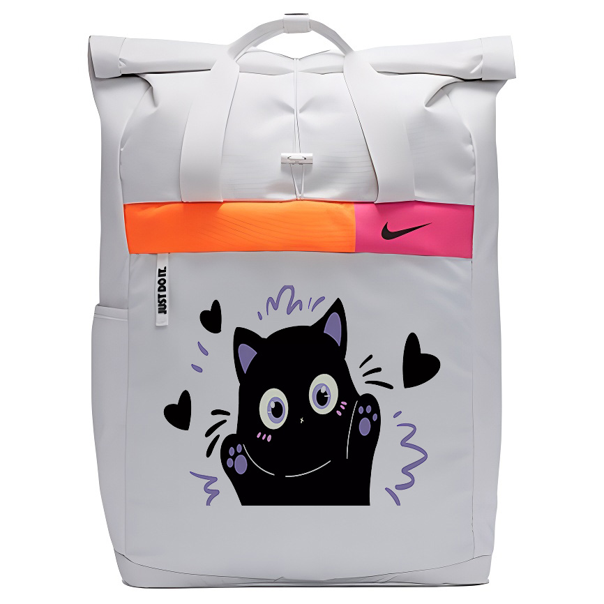 Nike Тканевый рюкзак с принтом унисекс белый, Cute and Adorable Cat
Nike Тканевый рюкзак с принтом унисекс белый, Cute and Adorable Cat