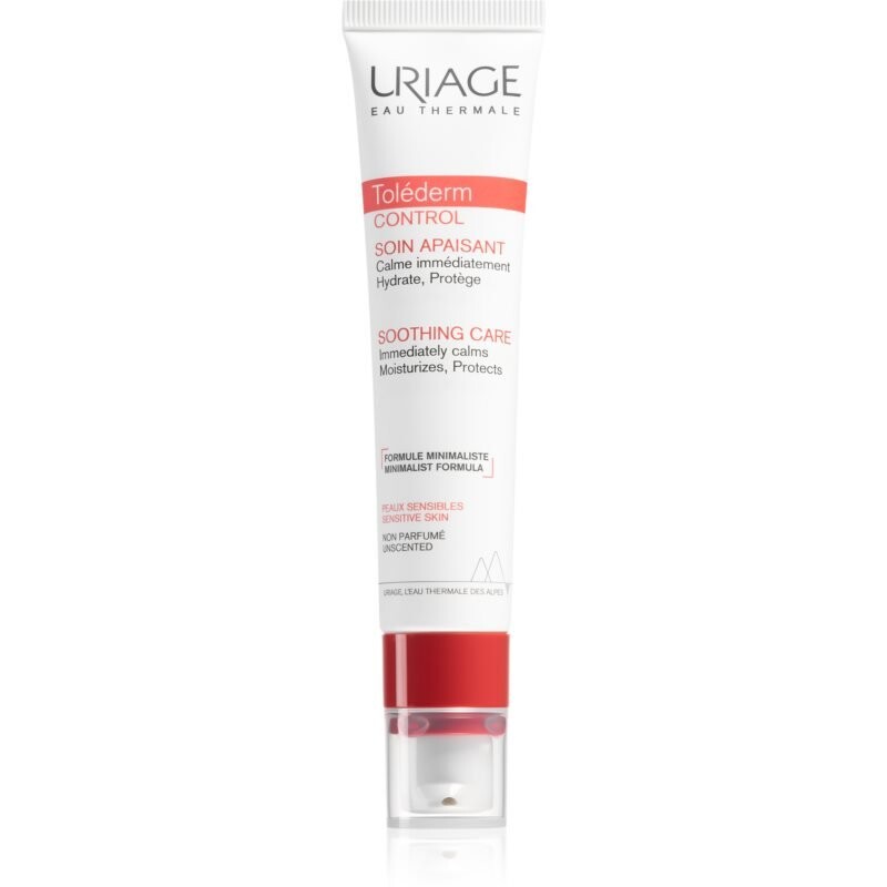 Uriage, Toléderm Control Soothing Care, Успокаивающий уход за чувствительной и склонной к аллергии кожей, 40 мл
Uriage, Toléderm Control Soothing Care, Успокаивающий уход за чувствительной и склонной к аллергии кожей, 40 мл