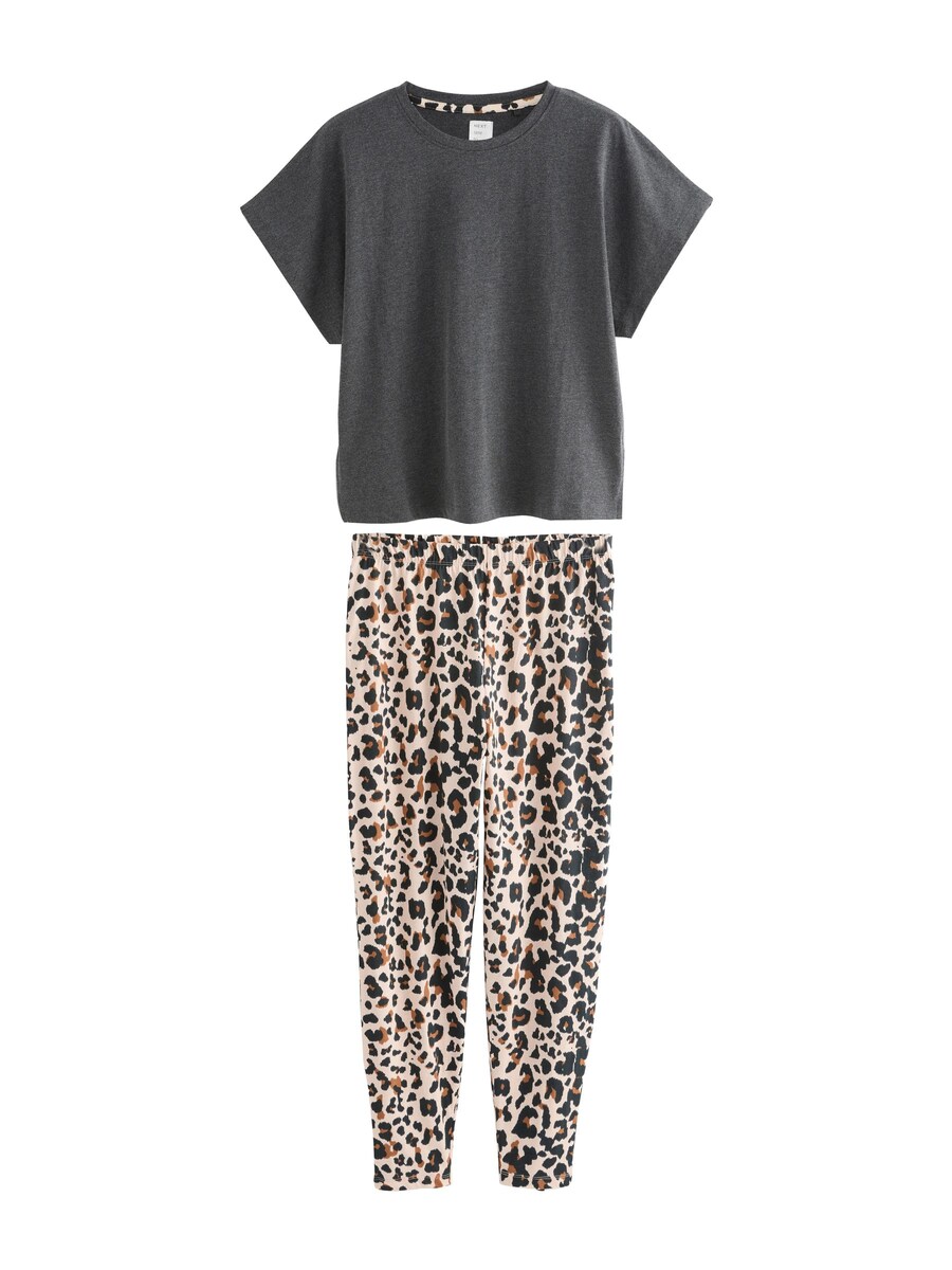 Пижама Next, бежевый/темно-серый
Пижама Next, бежевый/темно-серый