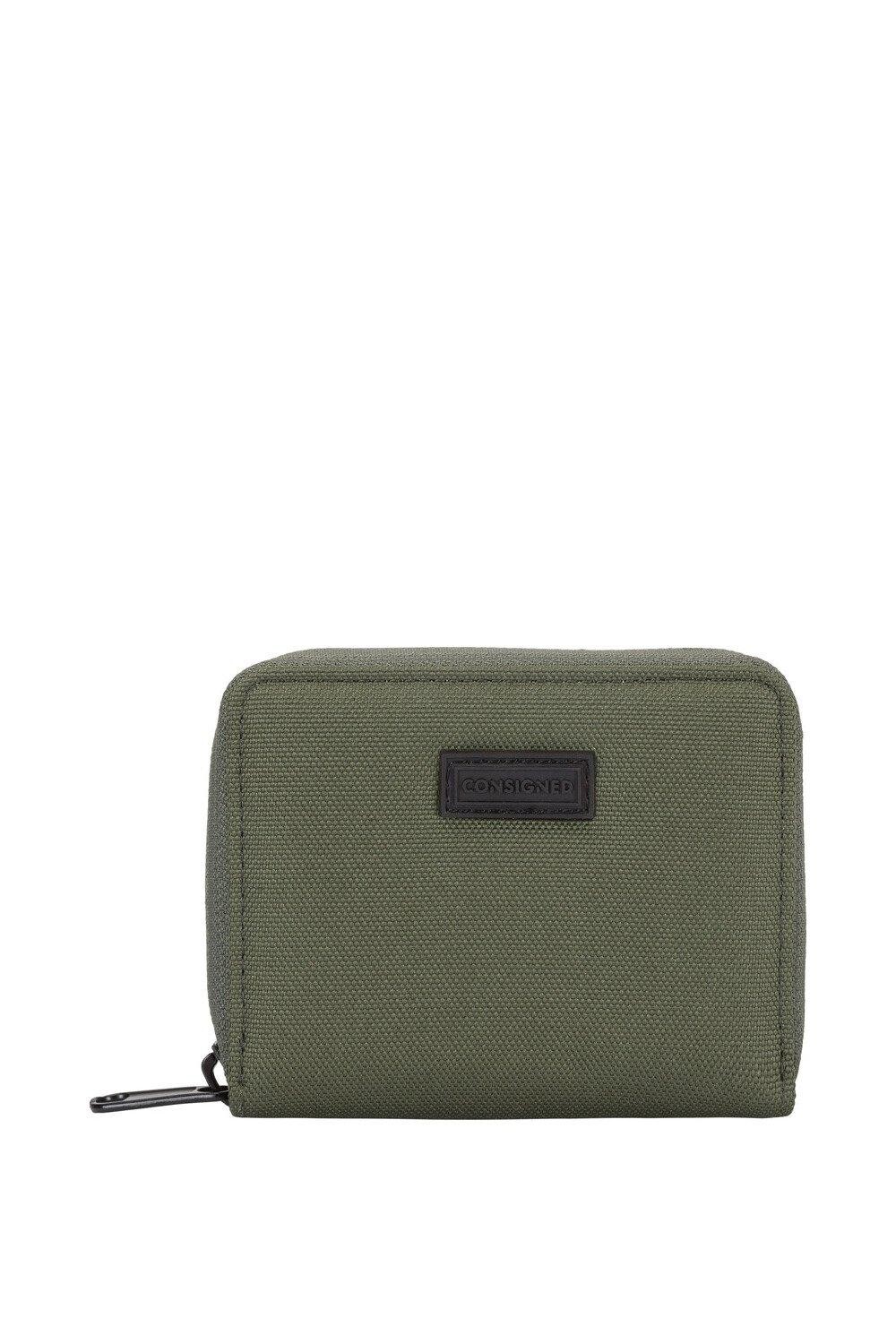 Круглый кошелек Selus на молнии Consigned, хаки
Круглый кошелек Selus на молнии Consigned, хаки