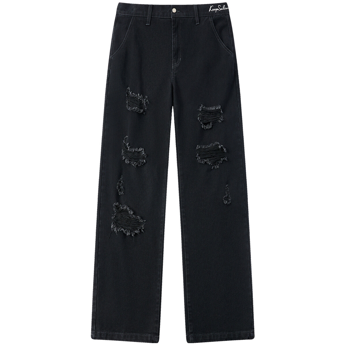 Джинсы унисекс KS, Черный
Джинсы унисекс KS, Черный