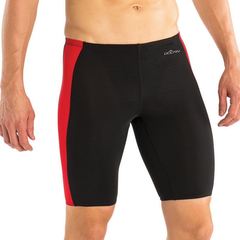 Мужской купальник-джаммер с цветными блоками Dolfin, цвет Black Red
Мужской купальник-джаммер с цветными блоками Dolfin, цвет Black Red