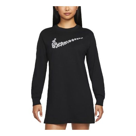(WMNS) Nike AS W Nike Sportswear LS DRESS SPRT DAISY Black
(WMNS) Nike AS W Nike Sportswear LS DRESS SPRT DAISY Black