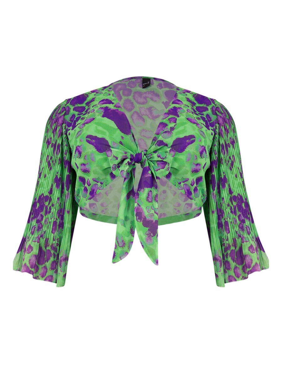 Кардиган Yoek Bolero, зеленый
Кардиган Yoek Bolero, зеленый