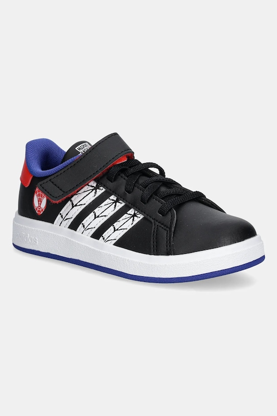 Детские кроссовки Grand Court Spider-Man Adidas, черный 
Детские кроссовки Grand Court Spider-Man Adidas, черный