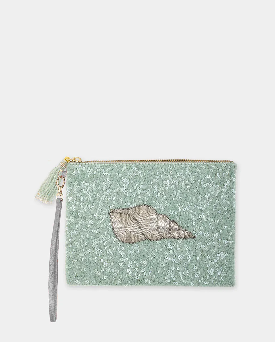 Сумочка, расшитая вручную пайетками и бисером от OLIVIA DAR, бирюзовый
Сумочка, расшитая вручную пайетками и бисером от OLIVIA DAR, бирюзовый