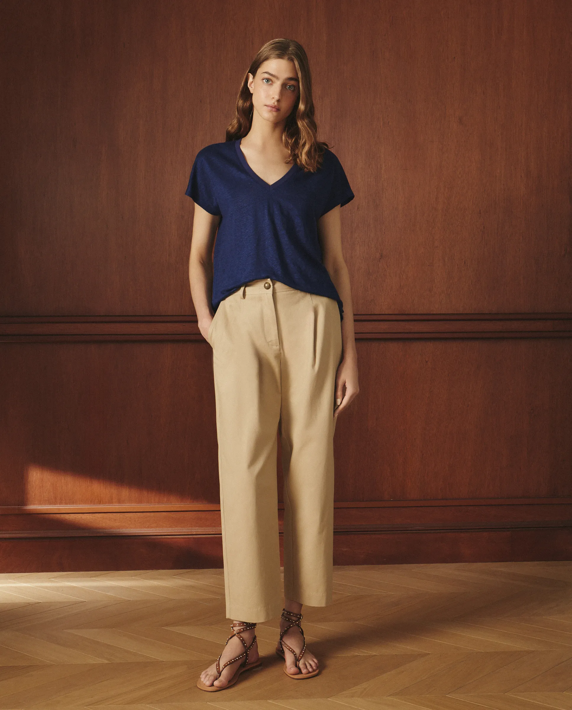 Короткие брюки из льна Lloyd'S, темно-синий
Короткие брюки из льна Lloyd'S, темно-синий