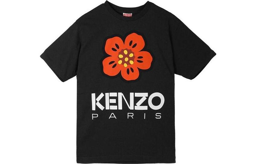 Футболка мужская Kenzo с принтом цветка, черный
Футболка мужская Kenzo с принтом цветка, черный