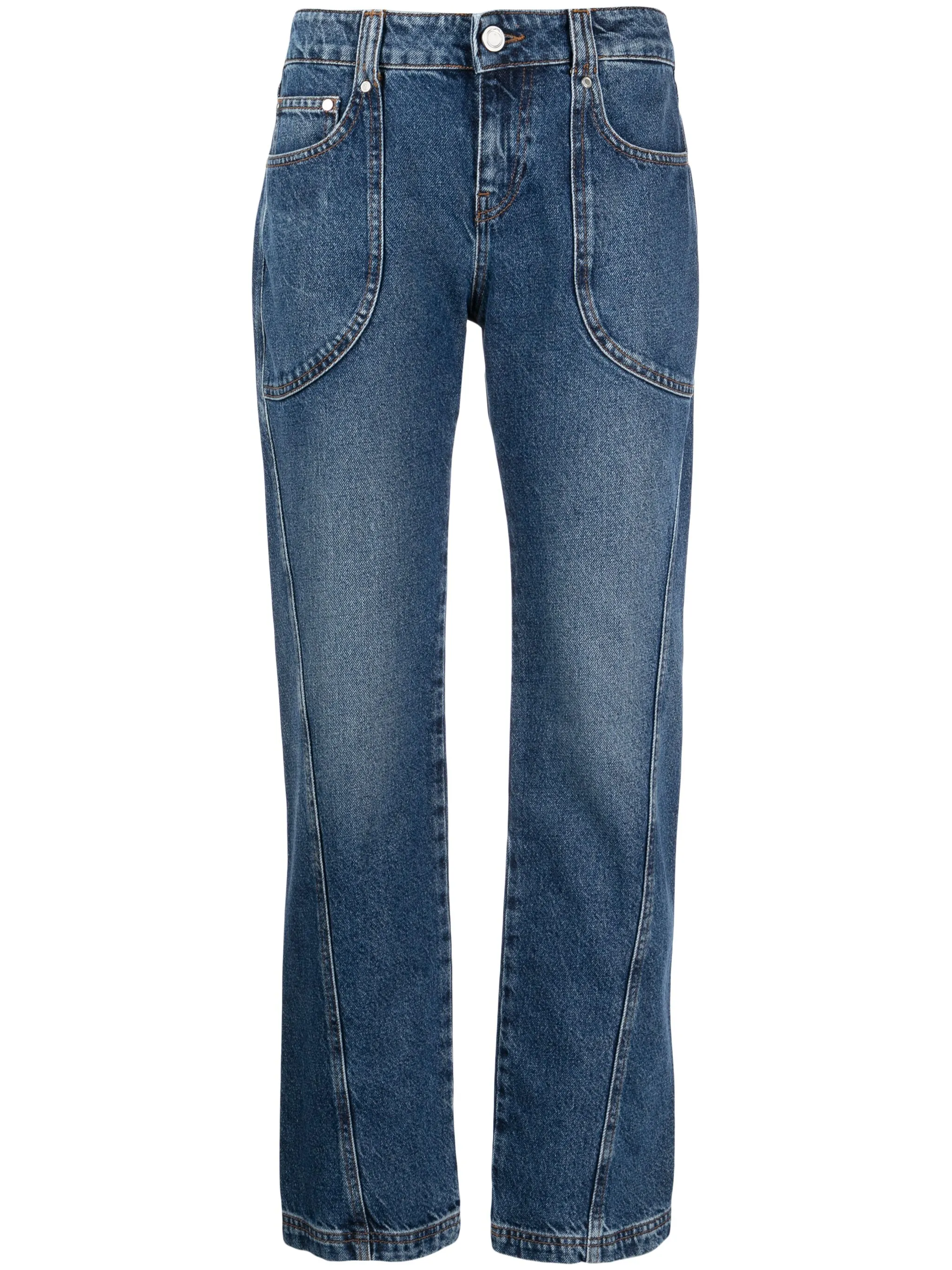 Прямые джинсы средней посадки Trussardi, синий
Прямые джинсы средней посадки Trussardi, синий