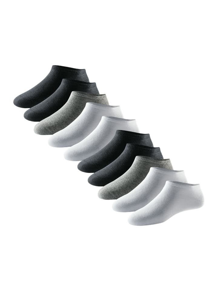 Носки-кроссовки Bluebird черного / серого / белого цвета Schiesser
Носки-кроссовки Bluebird черного / серого / белого цвета Schiesser