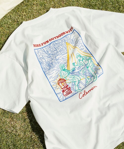 Футболка, крой оверсайз, бренд Coleman, цвет белый
Футболка, крой оверсайз, бренд Coleman, цвет белый