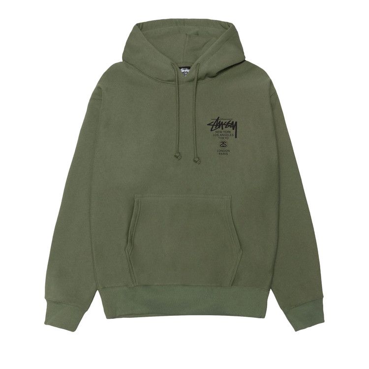 Худи Stussy World Tour Hoodie, Olive
Худи Stussy World Tour Hoodie, Olive