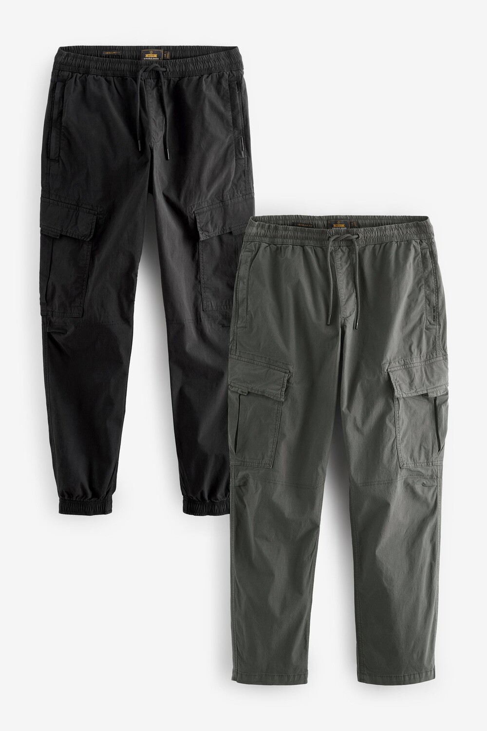 Эластичные брюки карго, 2 шт в упаковке Next, черный
Эластичные брюки карго, 2 шт в упаковке Next, черный