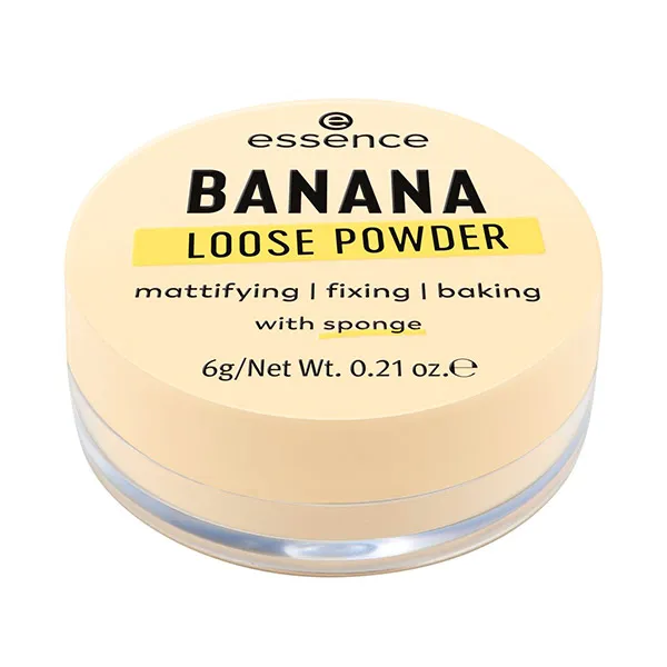 Рассыпчатые порошки Polvos Banana Loose Powder Essence, 1 UD
Рассыпчатые порошки Polvos Banana Loose Powder Essence, 1 UD