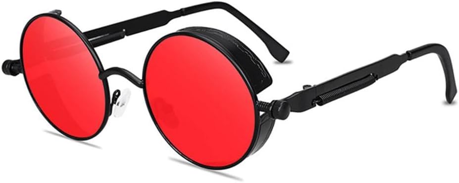 Классические солнцезащитные очки в стиле стимпанк для мужчин и женщин, ретро-готические мужские солнцезащитные очки, модные панк-очки для вечеринок и вождения LOVQZAOF, Black Red
Классические солнцезащитные очки в стиле стимпанк для мужчин и женщин, ретро-готические мужские солнцезащитные очки, модные панк-очки для вечеринок и вождения LOVQZAOF, Black Red