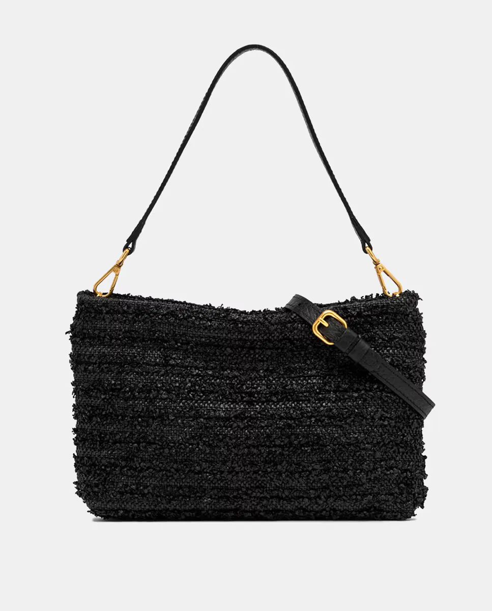 Сумка из рафии среднего размера, в комплекте плечевой ремень Gianni Chiarini, черный
Сумка из рафии среднего размера, в комплекте плечевой ремень Gianni Chiarini, черный