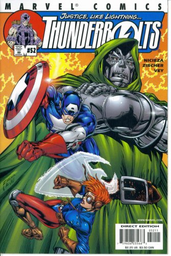 Thunderbolts #52 : The Pursuit of Justice (Marvel Comics)
Thunderbolts #52 : The Pursuit of Justice (Marvel Comics)