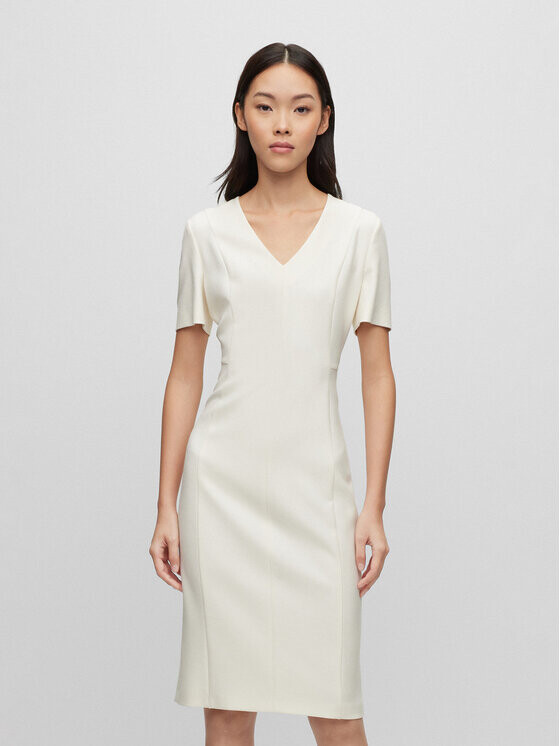 Платье на каждый день приталенного кроя Boss, бежевый
Платье на каждый день приталенного кроя Boss, бежевый