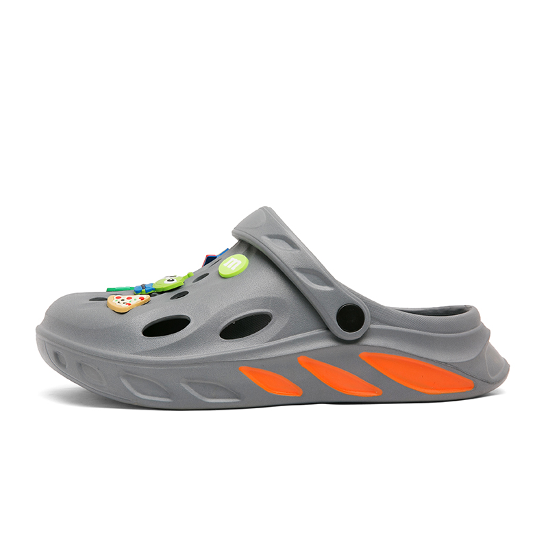 LONGYING Клоги мужские серые, цвет Gray 
LONGYING Клоги мужские серые, цвет Gray