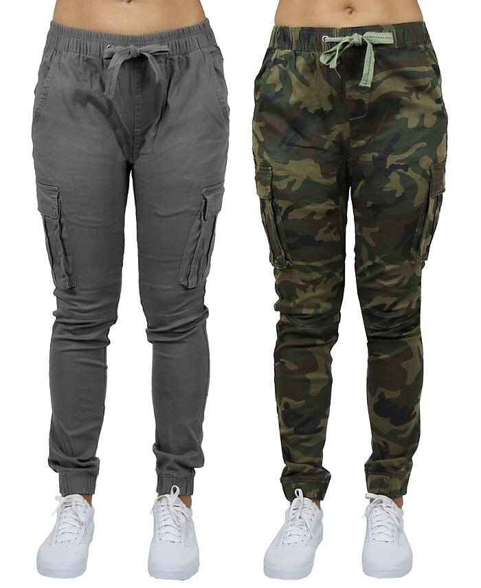 Женские джоггеры свободного кроя из хлопкового эластичного твила, комплект из 2 шт. Galaxy By Harvic, цвет Gray, Woodland
Женские джоггеры свободного кроя из хлопкового эластичного твила, комплект из 2 шт. Galaxy By Harvic, цвет Gray, Woodland