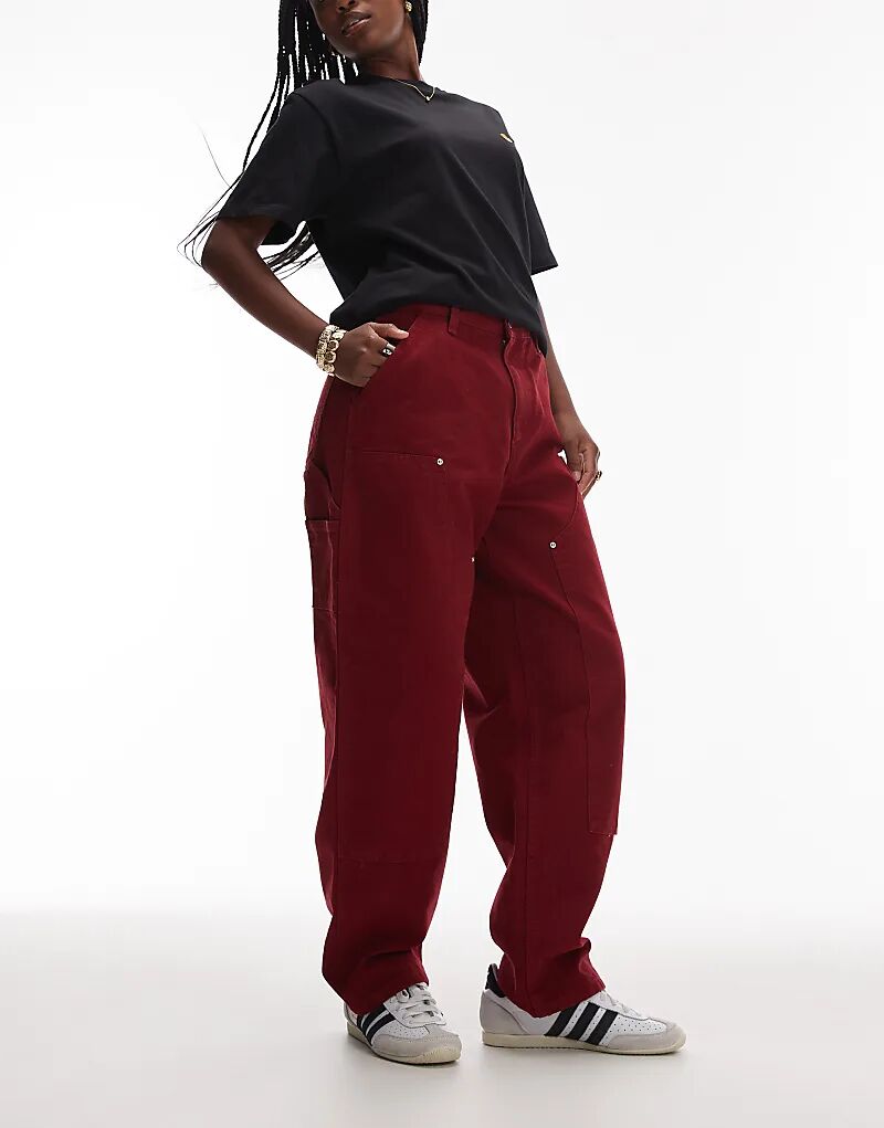 Брюки Carhartt WIP OG с двойным коленом, темно-красного цвета
Брюки Carhartt WIP OG с двойным коленом, темно-красного цвета