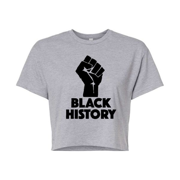 Укороченная футболка с надписью «Black History Power» от Juniors Licensed Character, серый
Укороченная футболка с надписью «Black History Power» от Juniors Licensed Character, серый