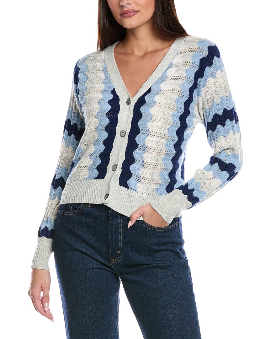 Адина Айла Кардиган из кашемира с ажурным узором &Isla, синий
Адина Айла Кардиган из кашемира с ажурным узором &Isla, синий