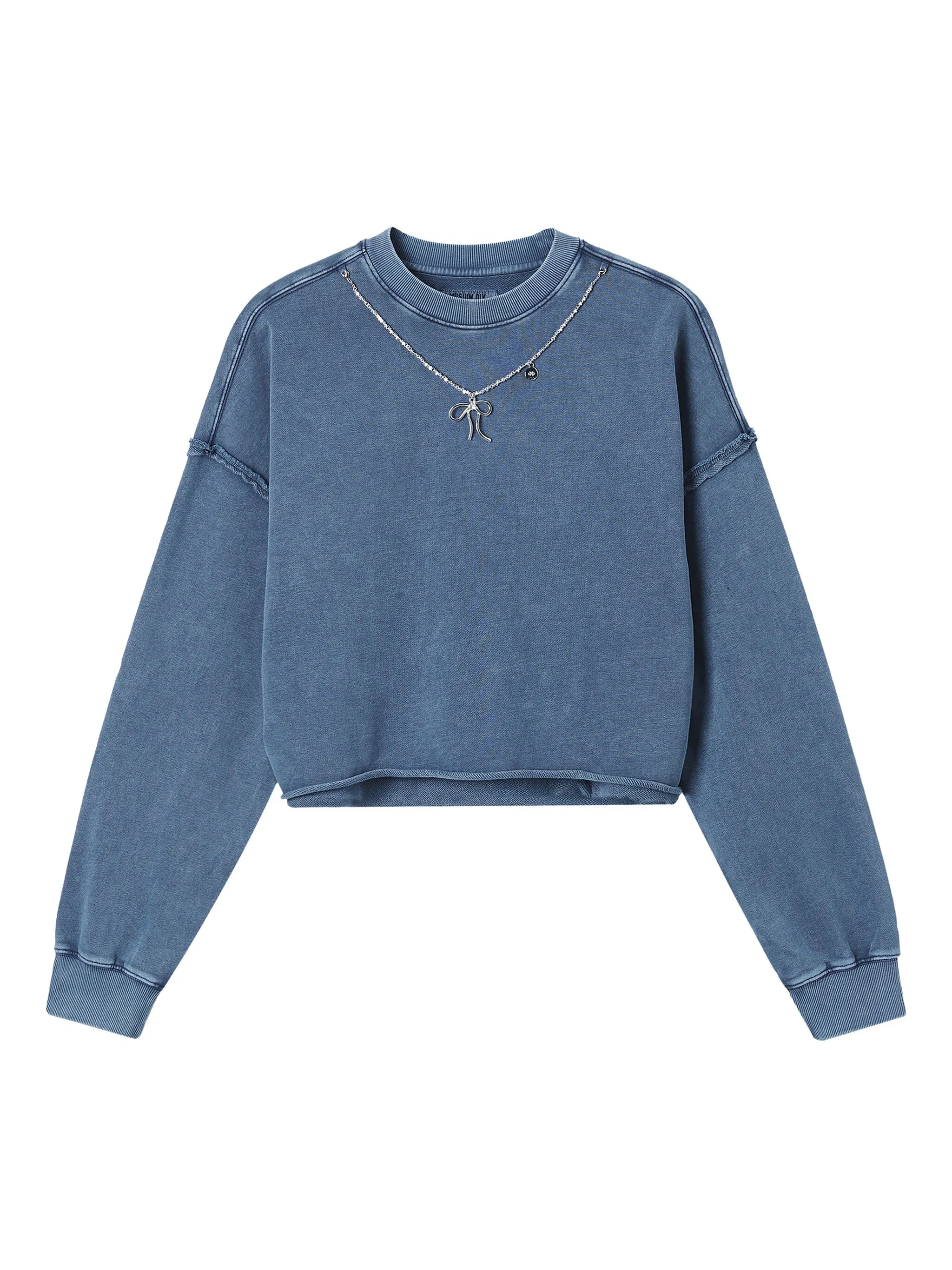 Декорированная толстовка Musium Div., синий
Декорированная толстовка Musium Div., синий