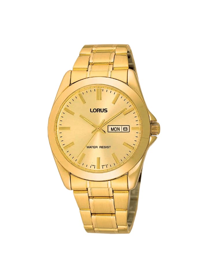 Кварцевые часы Lorus Gold из стали
Кварцевые часы Lorus Gold из стали