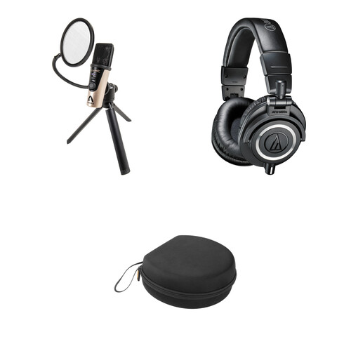 Комплект Кардиоидного Конденсаторного микрофона Apogee Electronics HypeMiC USB с Наушниками Audio-Technica ATH-M50x и чехлом
Комплект Кардиоидного Конденсаторного микрофона Apogee Electronics HypeMiC USB с Наушниками Audio-Technica ATH-M50x и чехлом