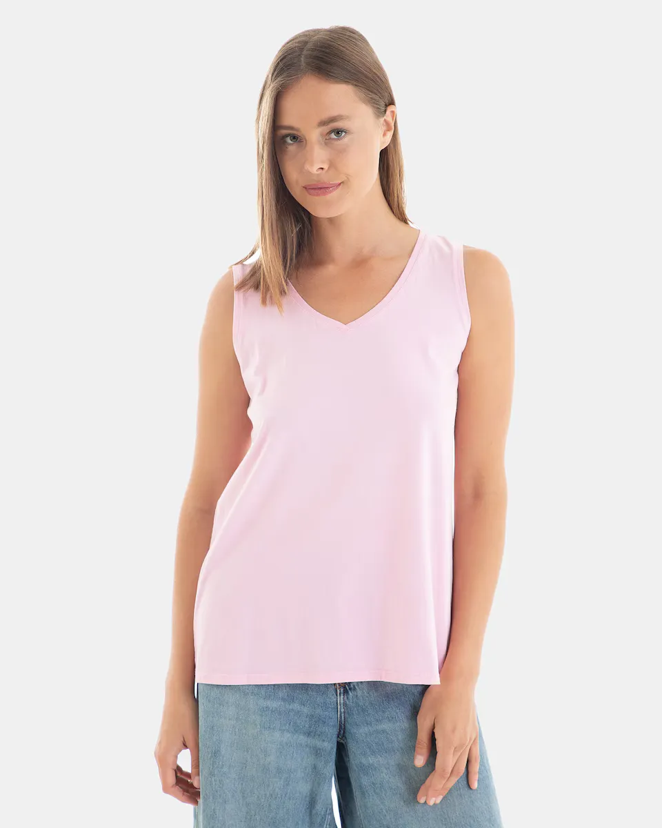 Женская футболка 100% хлопок без рукавов Massana, розовый
Женская футболка 100% хлопок без рукавов Massana, розовый