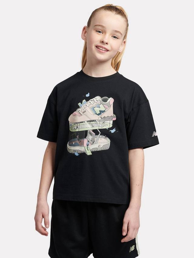 Детская хлопковая футболка с логотипом New Balance, White/Multi
Детская хлопковая футболка с логотипом New Balance, White/Multi