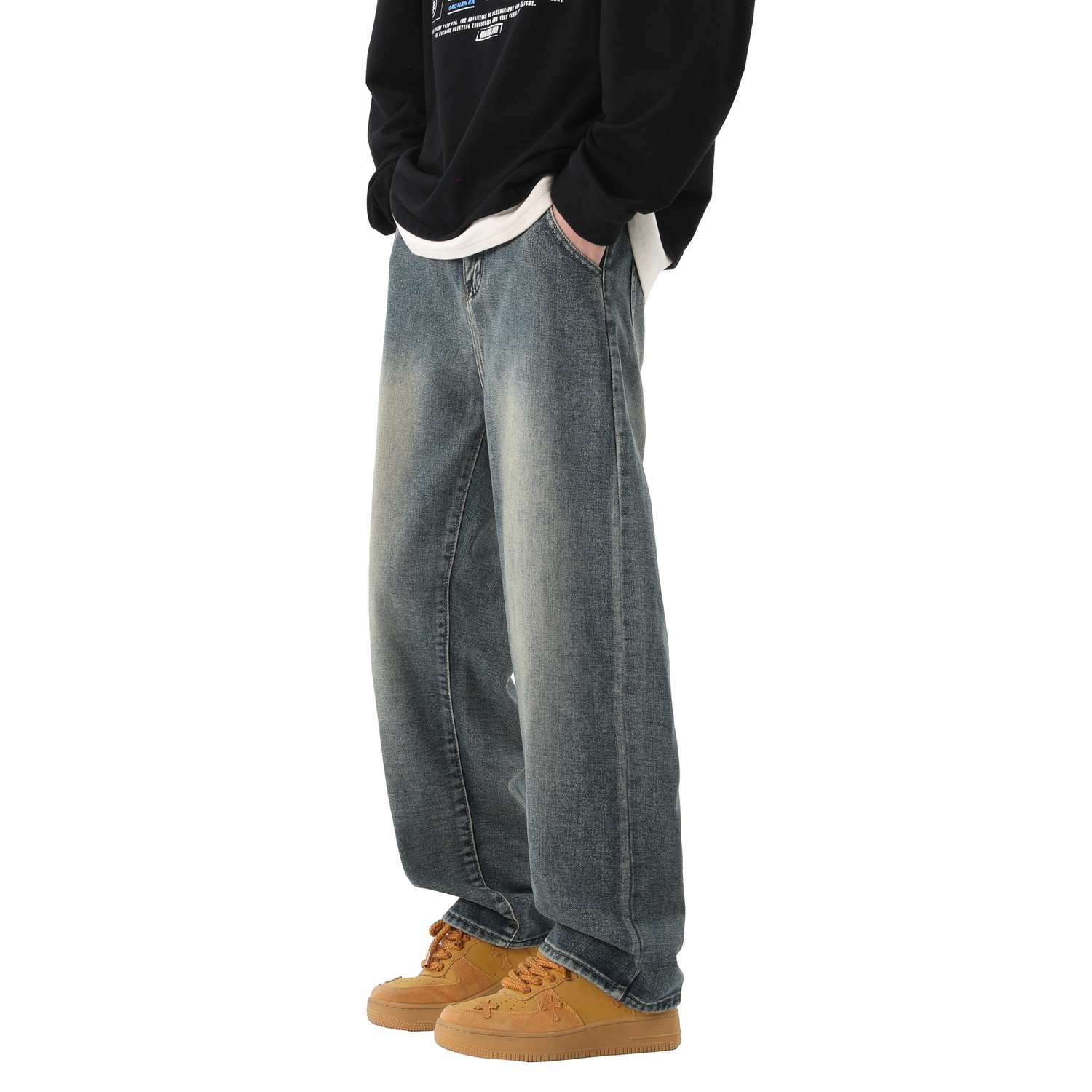 Джинсы унисекс JUNGLE PANDA, Жёлтая грязь
Джинсы унисекс JUNGLE PANDA, Жёлтая грязь