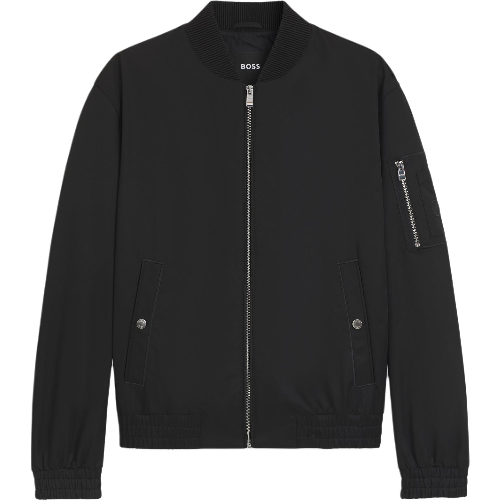 HUGO BOSS Бомбер на молнии, Black
HUGO BOSS Бомбер на молнии, Black