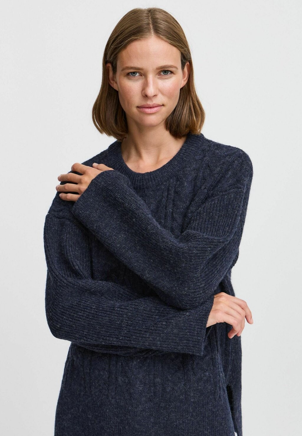 Джемпер NELLO ONECK b.young, синий 
Джемпер NELLO ONECK b.young, синий