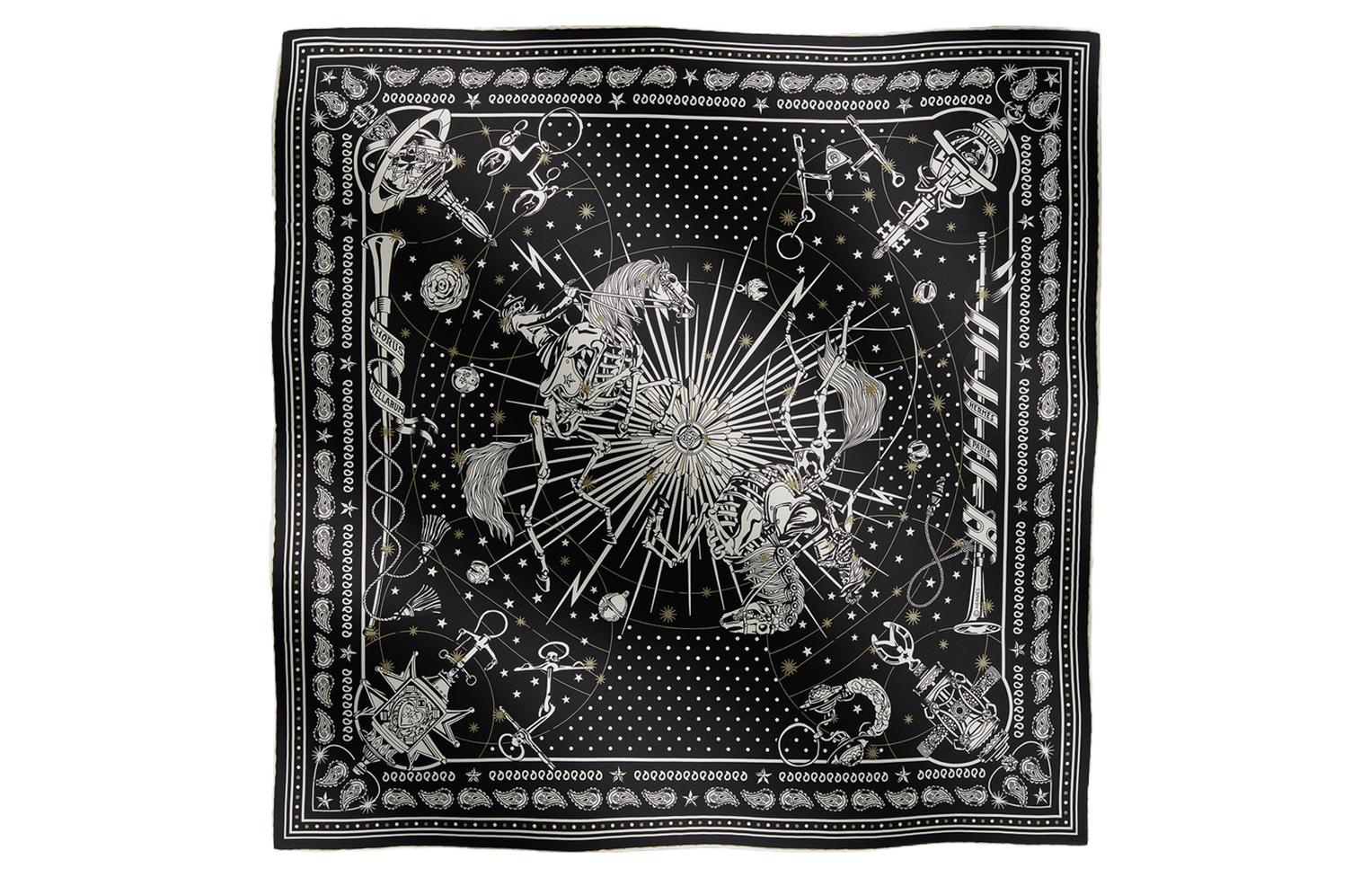 Шёлковый платок женский чёрный HERMES
Шёлковый платок женский чёрный HERMES