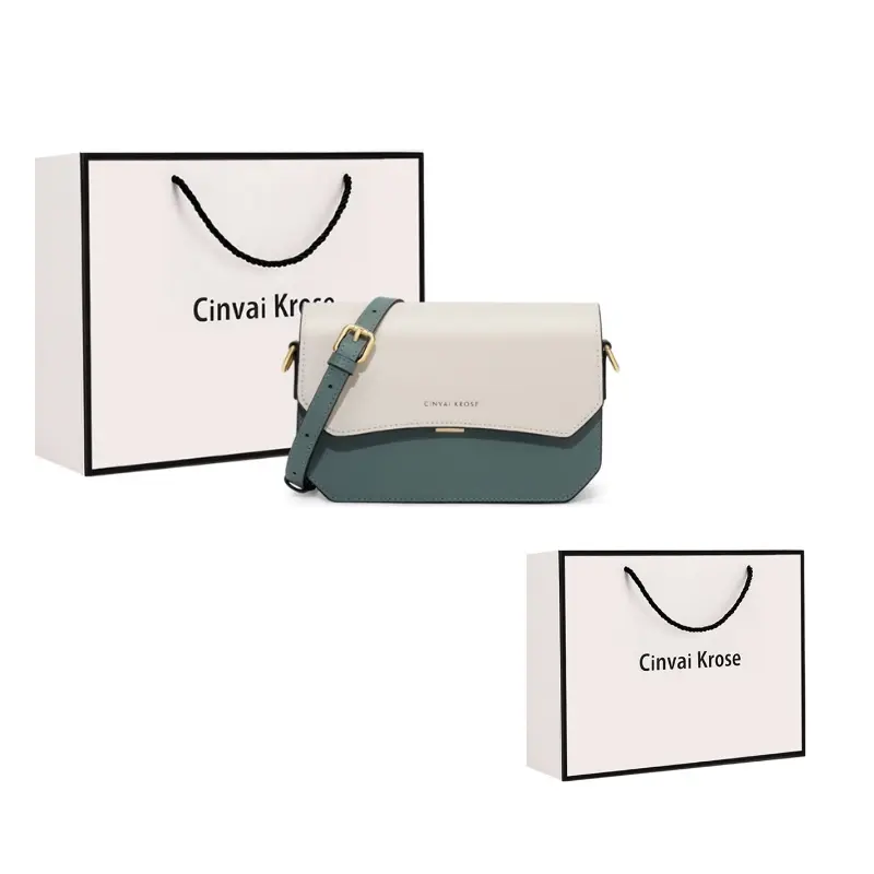 CinvaiKrose Сумка через плечо, Ecru & Green
CinvaiKrose Сумка через плечо, Ecru & Green