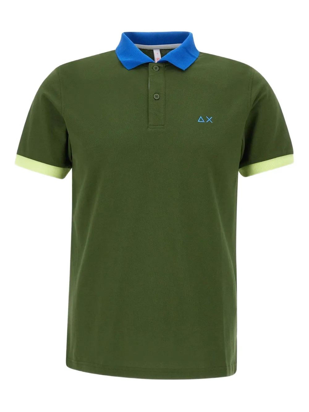 Рубашка-поло с цветными блоками Sun68, зеленый
Рубашка-поло с цветными блоками Sun68, зеленый
