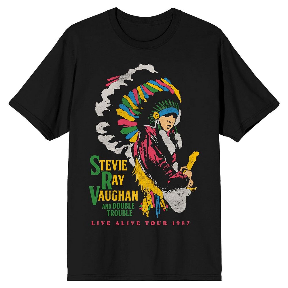 Мужская футболка Stevie Ray Vaughan Double Trouble Live Alive Tour 1987 Licensed Character, черный
Мужская футболка Stevie Ray Vaughan Double Trouble Live Alive Tour 1987 Licensed Character, черный